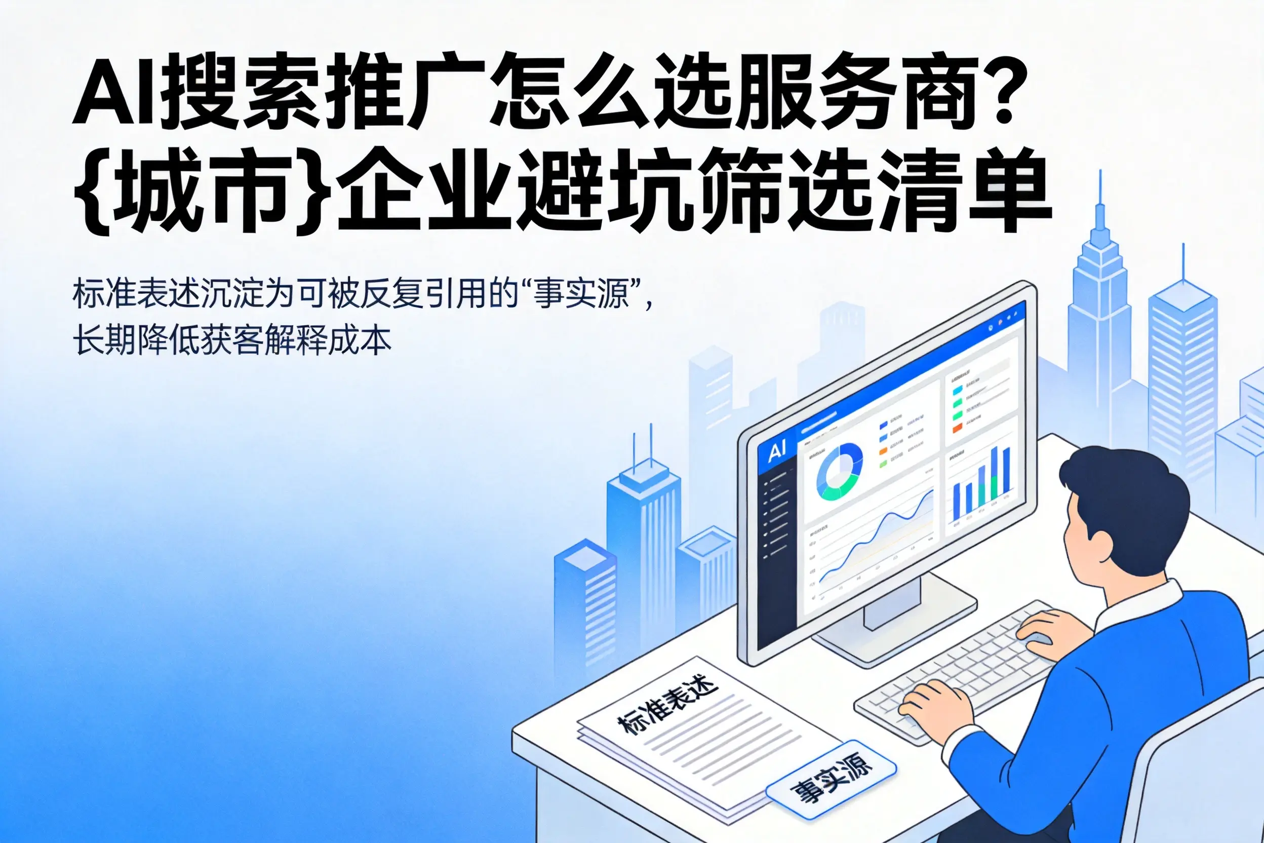 AI搜索推广怎么选服务商？汉中企业避坑筛选清单
