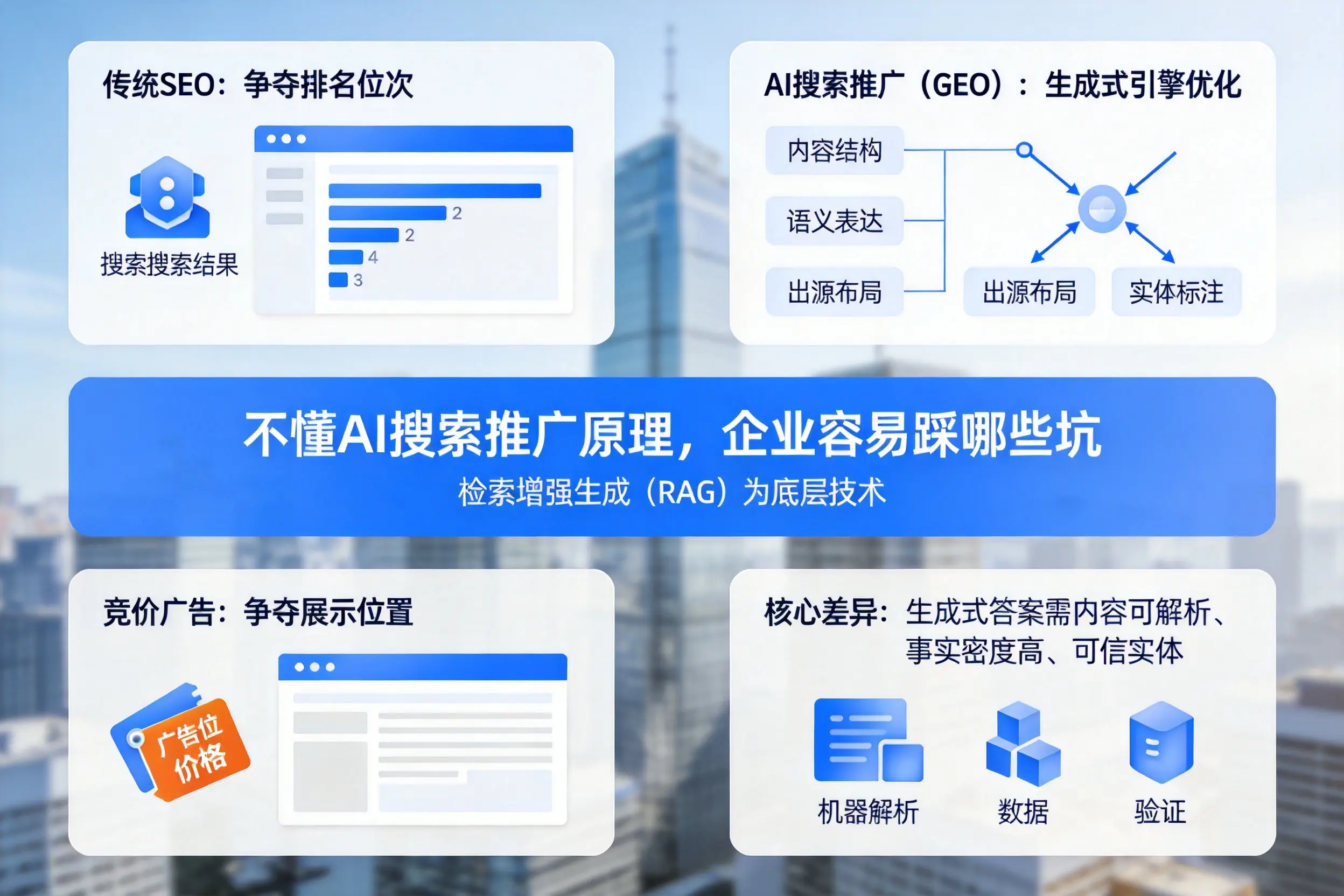 不懂AI搜索推广原理，汉中企业容易踩哪些坑