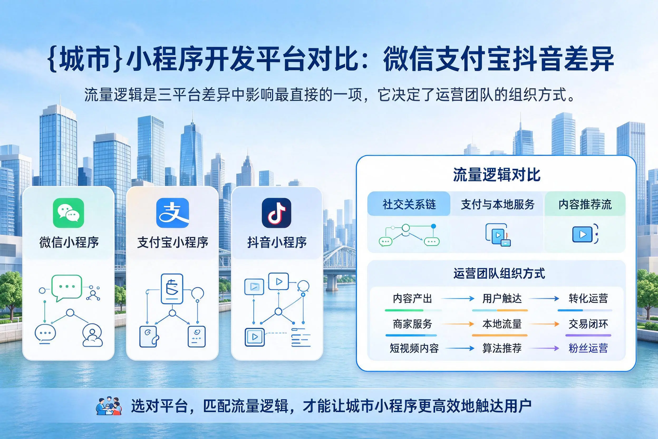 汉中小程序开发平台对比：微信支付宝抖音差异