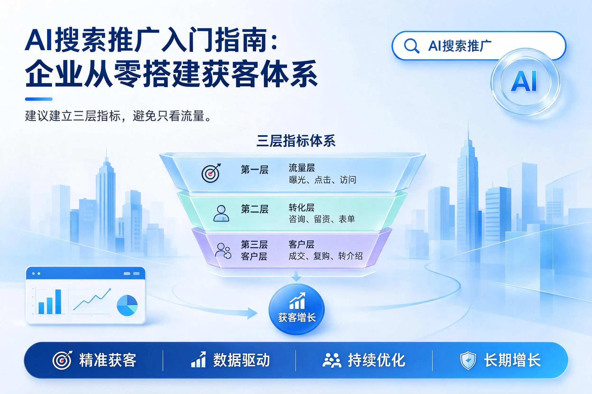 AI搜索推广入门指南:汉中企业从零搭建获客体系